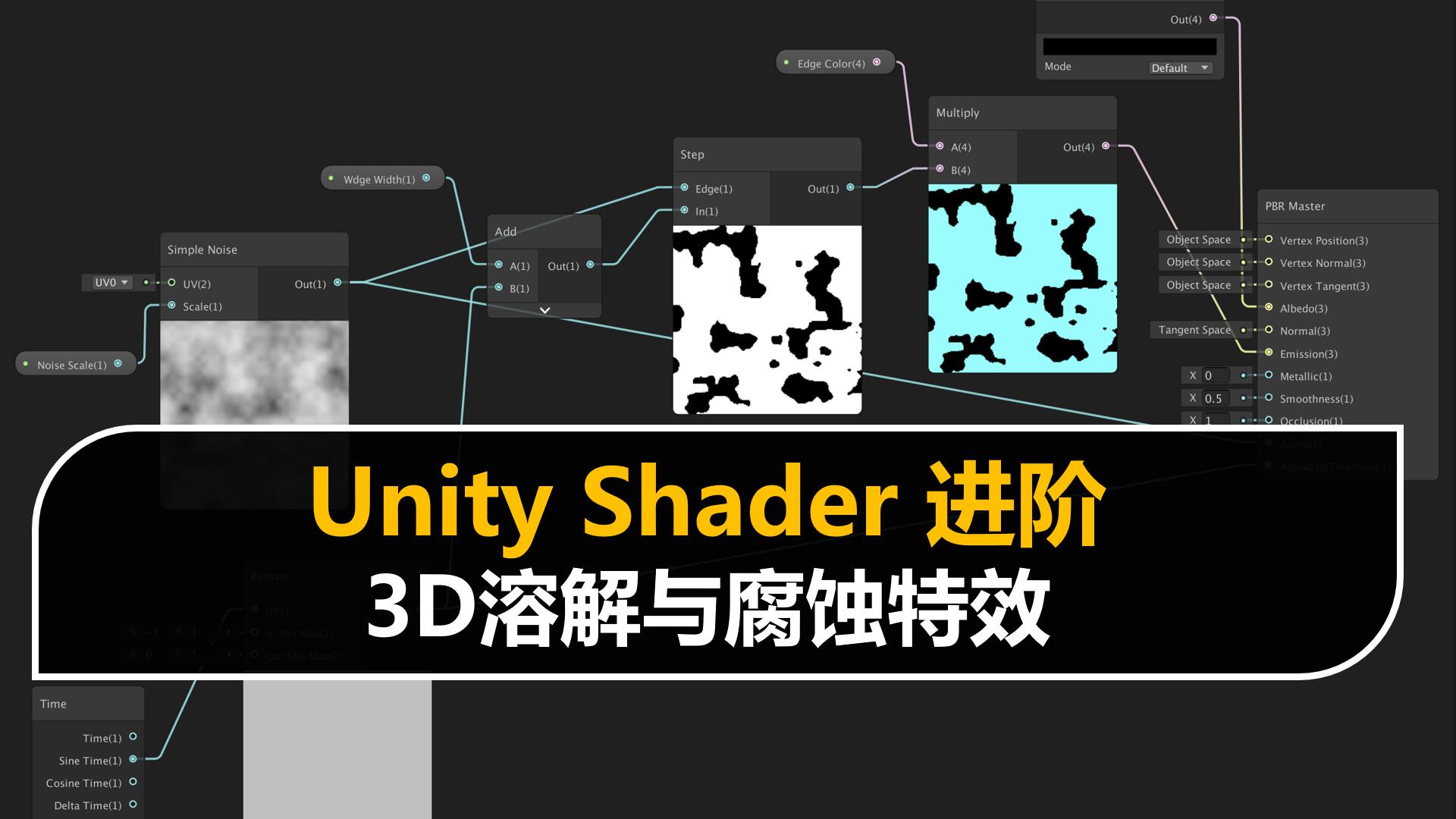 Unity Shader 进阶:3D溶解与腐蚀特效