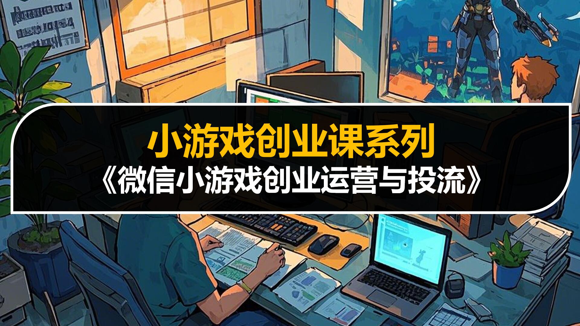微信小游戏创业与运营投流